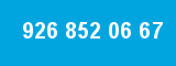 926 852 06 67 926 852 06 67